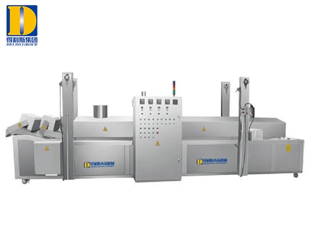 網帶式油炸流水線（電、導熱油）